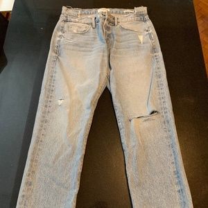FRAME Le Nouveau Straigh Jeans, Size 27